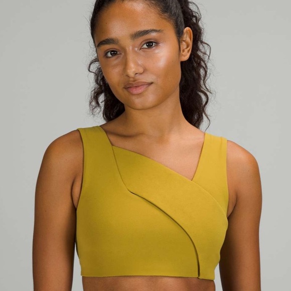 lululemon athletica Other - Lululemon Nulu Cross-Front Yoga Bra *Light Support, B/C Cups
Auric Gold Size 6